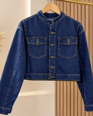 Jaqueta jeans — Azul