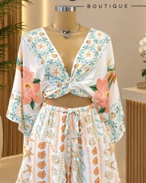 Conjunto flor de mar