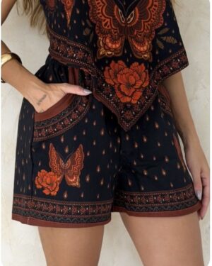 Short sarja preto