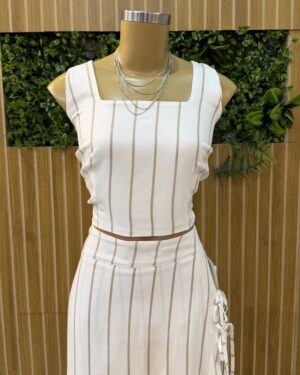Conjunto short saia